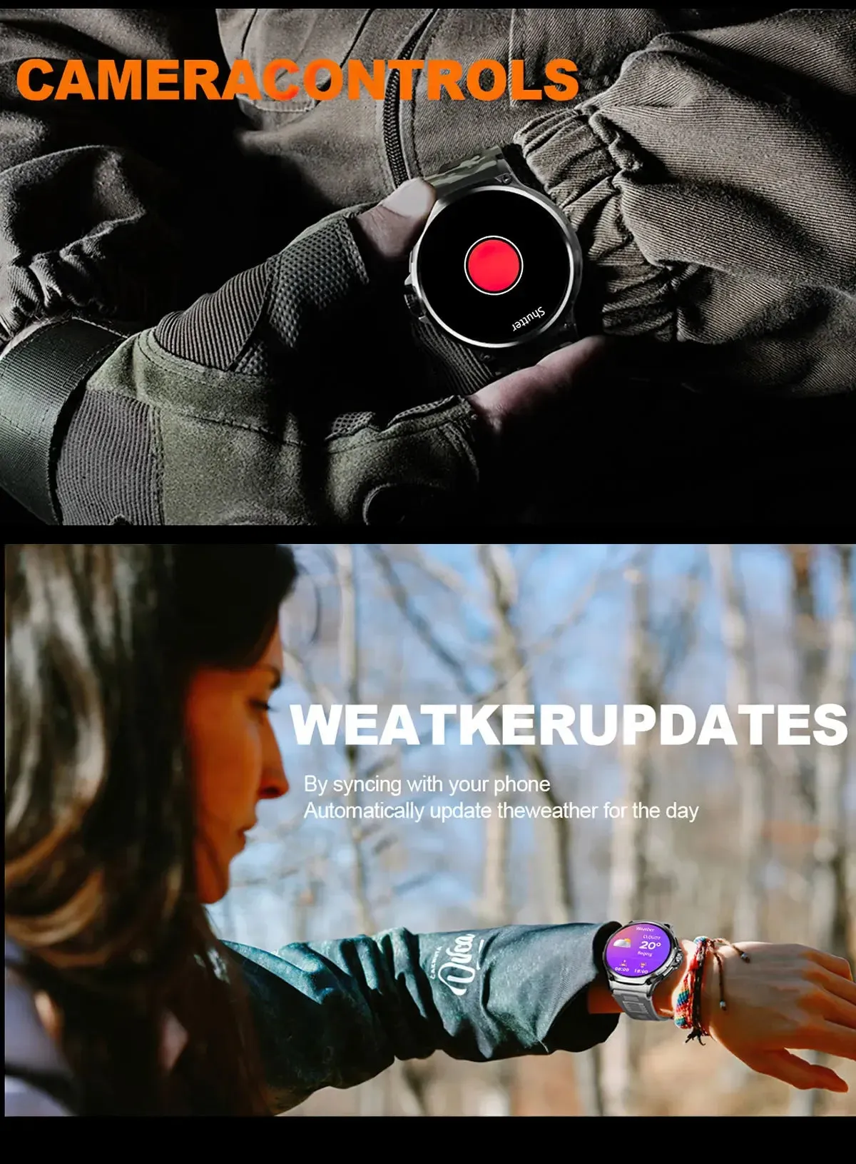 2024 New Men Outdoor Smartwatch.