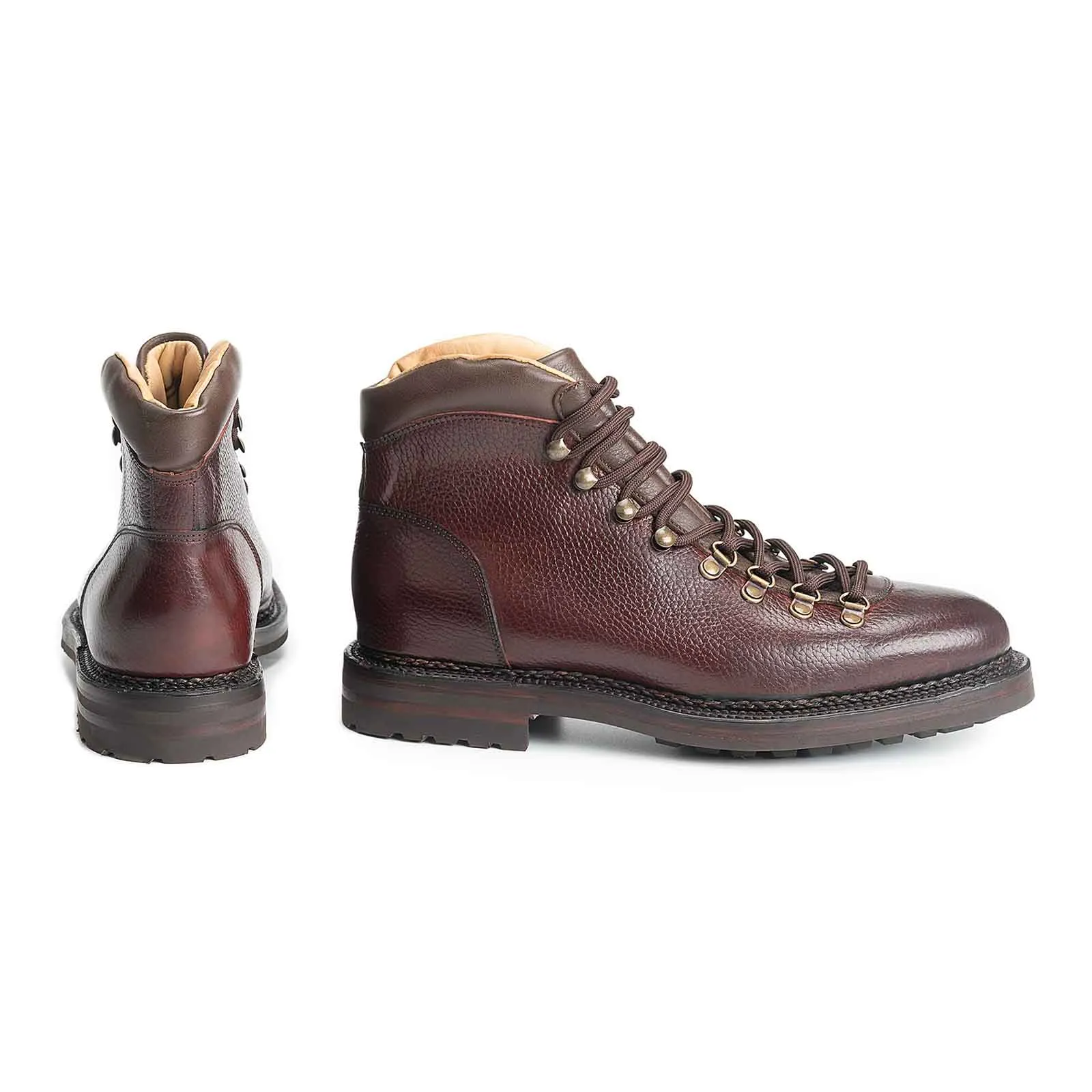 506690 - BURGUNDY INCA GRAIN SHELL CORDOVAN - E