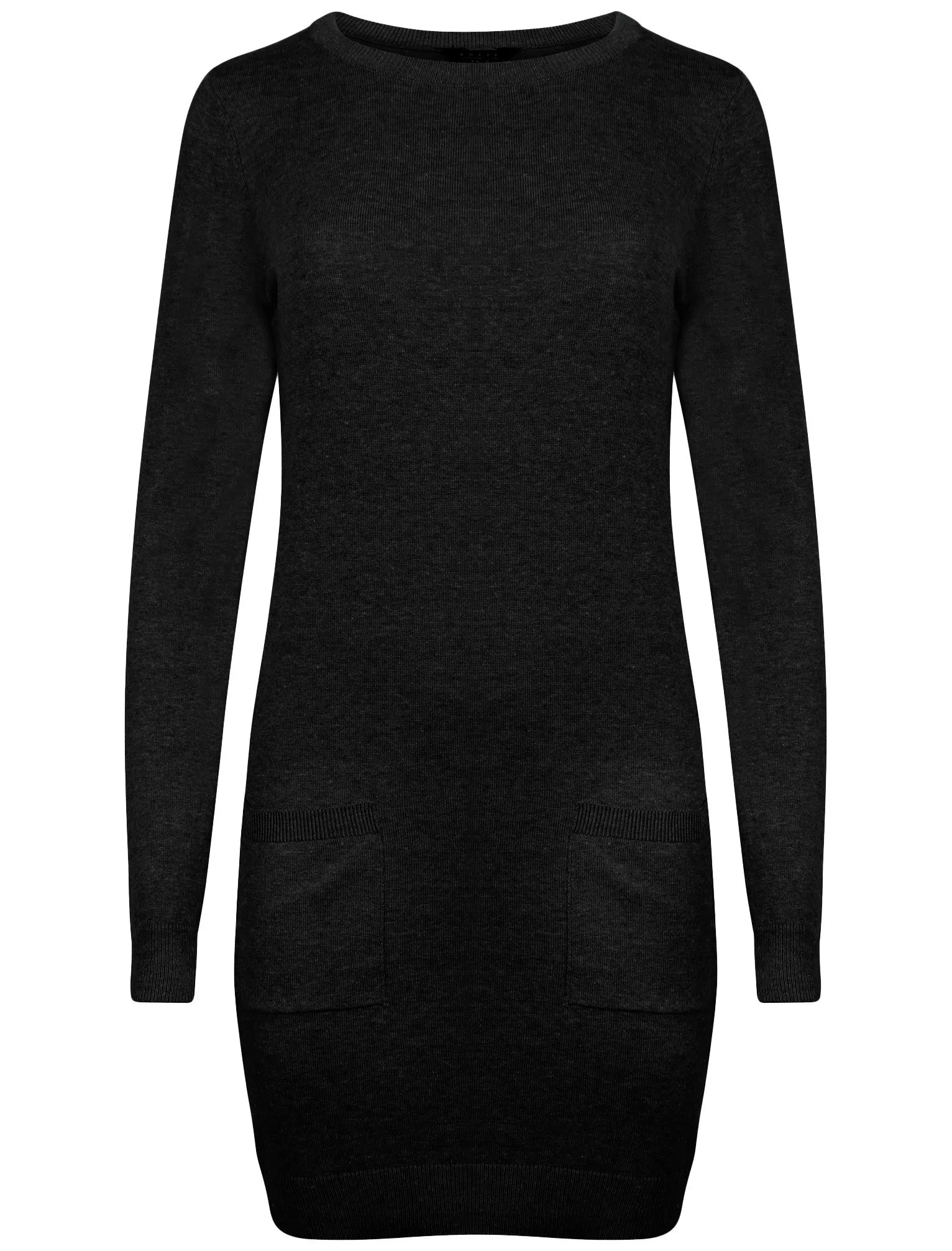 Amara Reya Laura black jumper dress