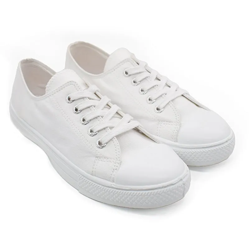 Amka Canvas Shoes - White