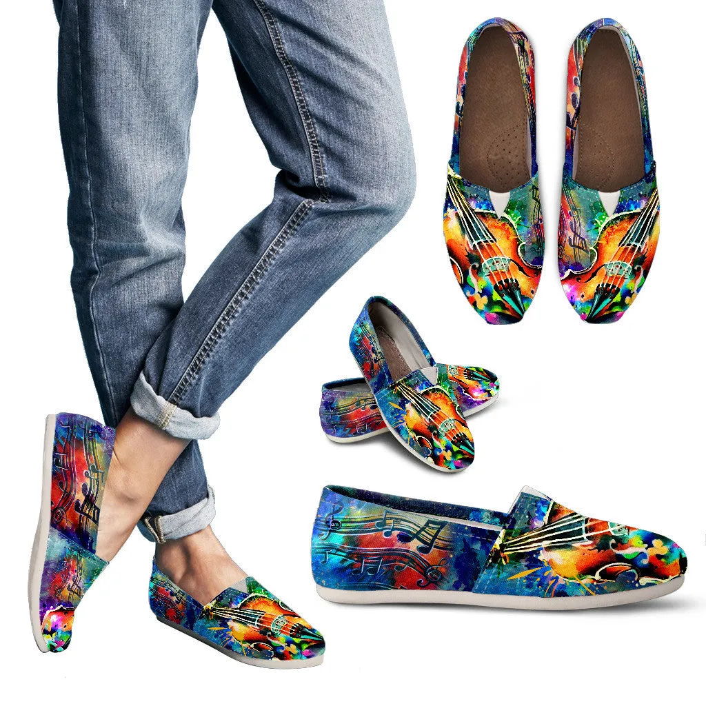 Artistic Violin Casual Shoes