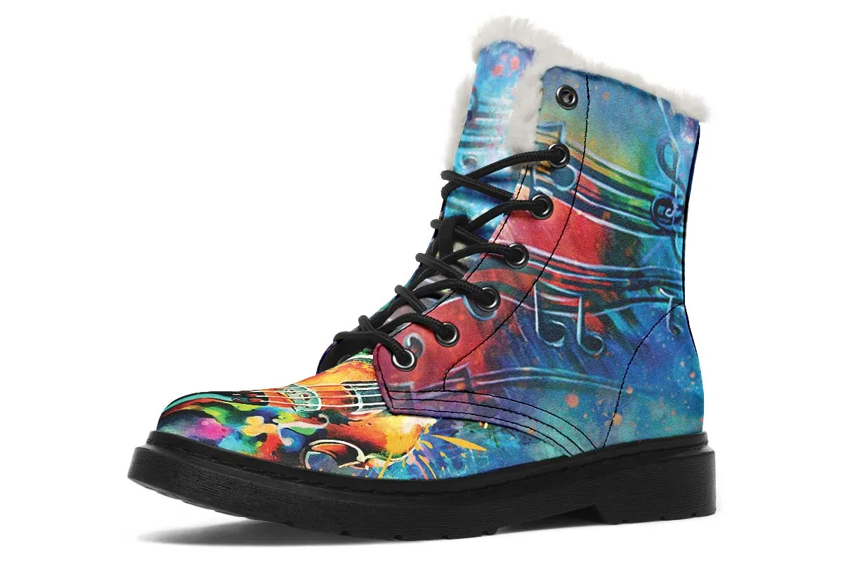 Artistic Violin Winter Boots