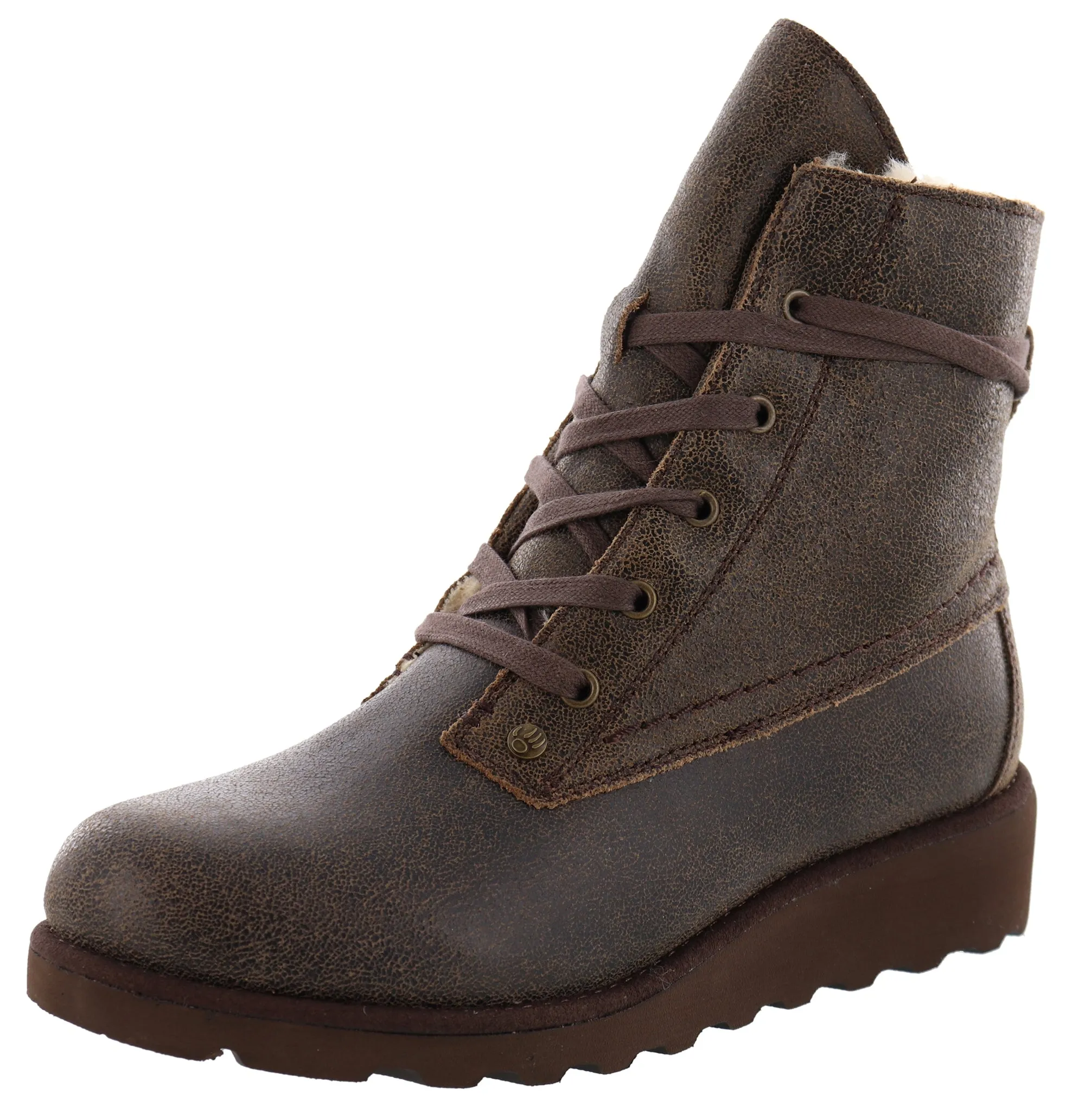 Bearpaw Women Winter Lace Up Boots Krista