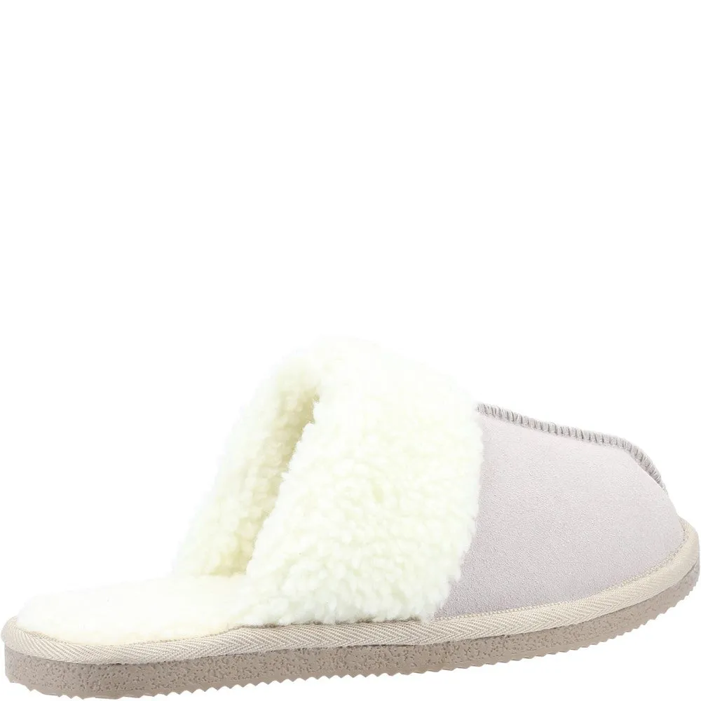 Beige Arianna Mule Slippers