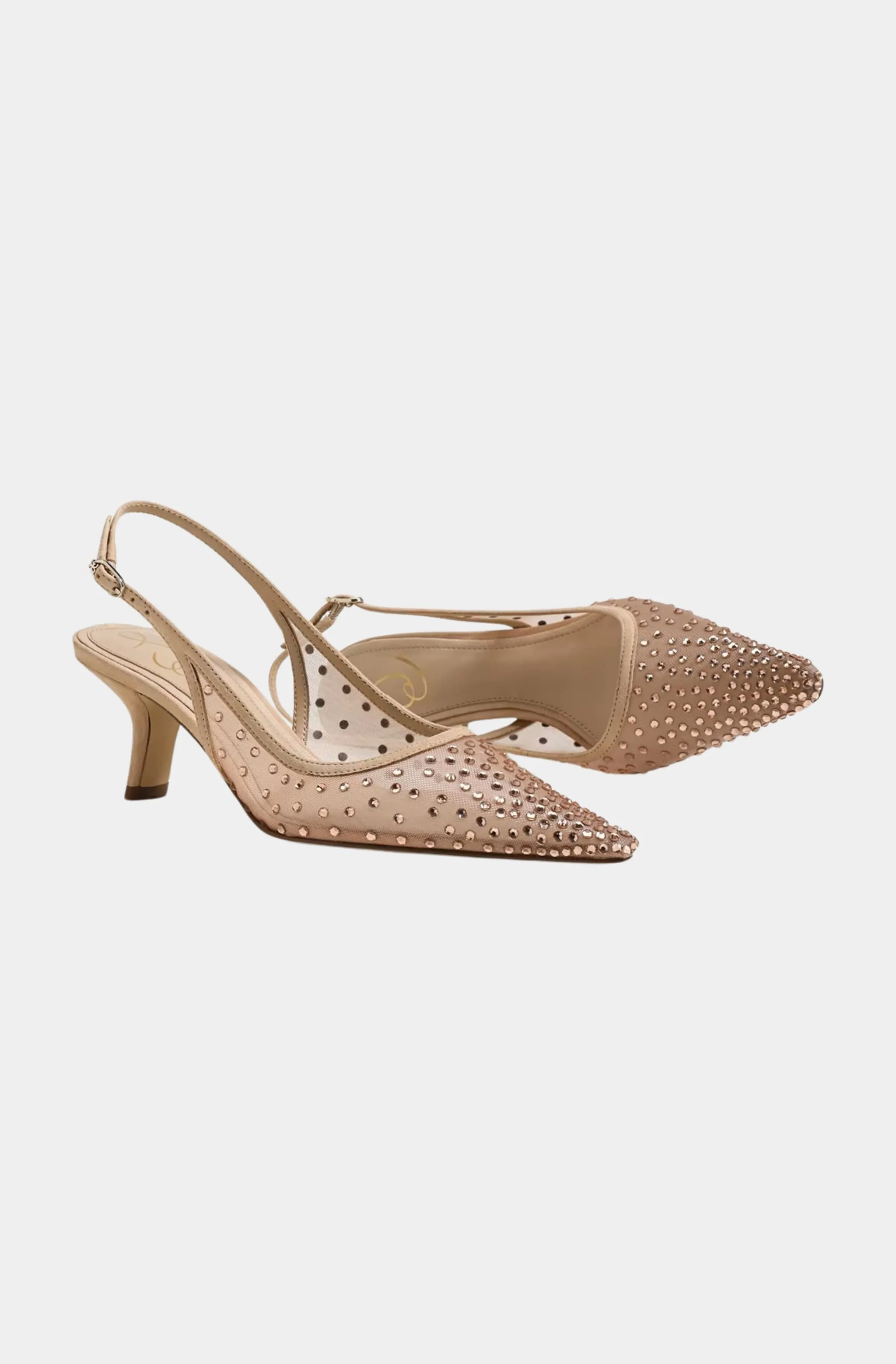 Bianka Mesh Slingback Heel