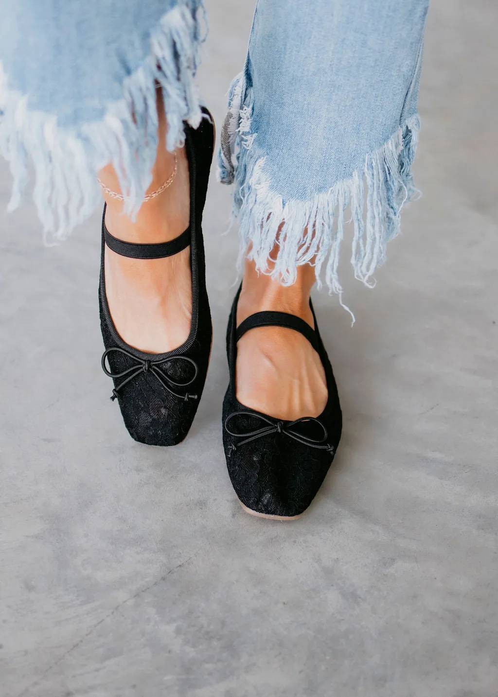 Bisbee Lace Ballet Flats