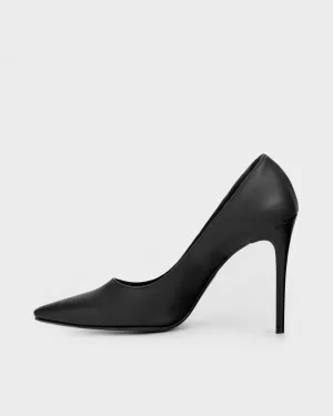 Blacky Chic Nopal cactus leather stilettos