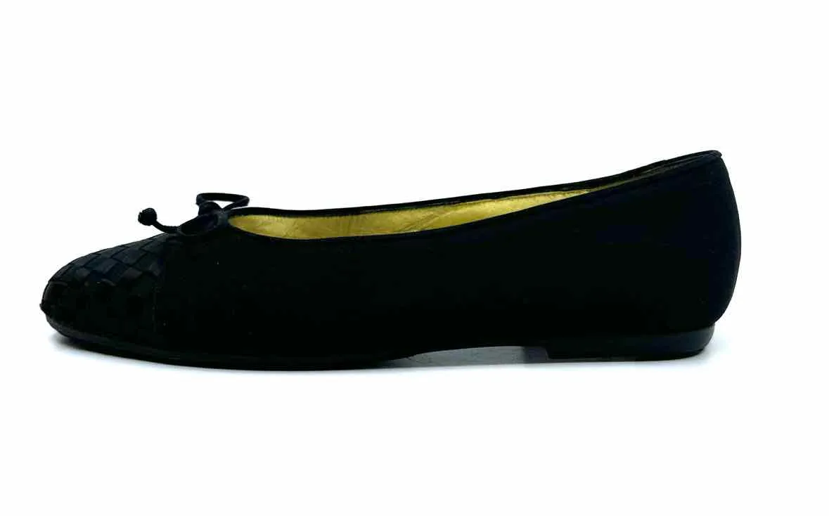 BOTTEGA VENETA Size 5.5 Black Flats