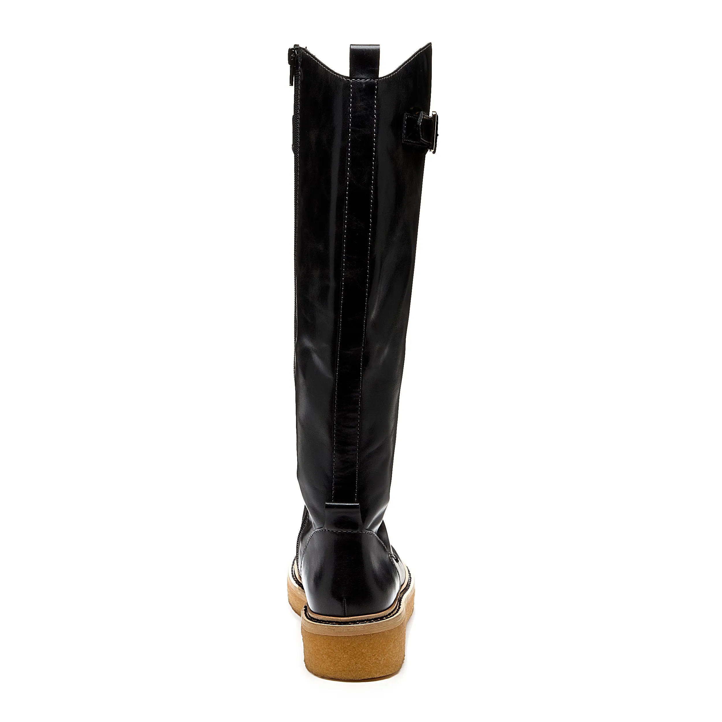 Cape Black Tall Boots