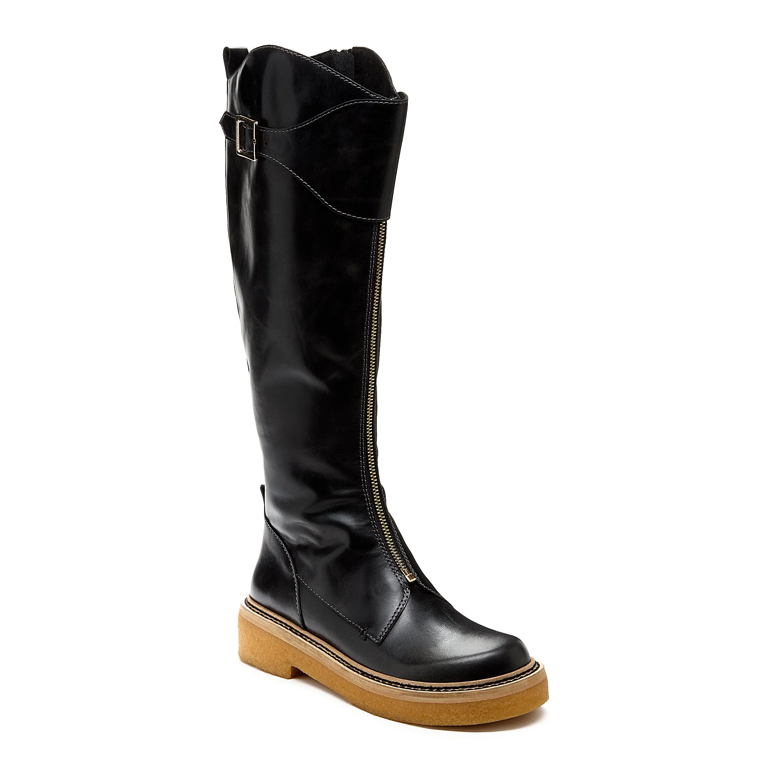 Cape Black Tall Boots