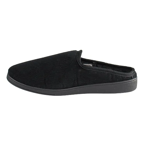 Cipriata Men's  Slippers- Ted - Black