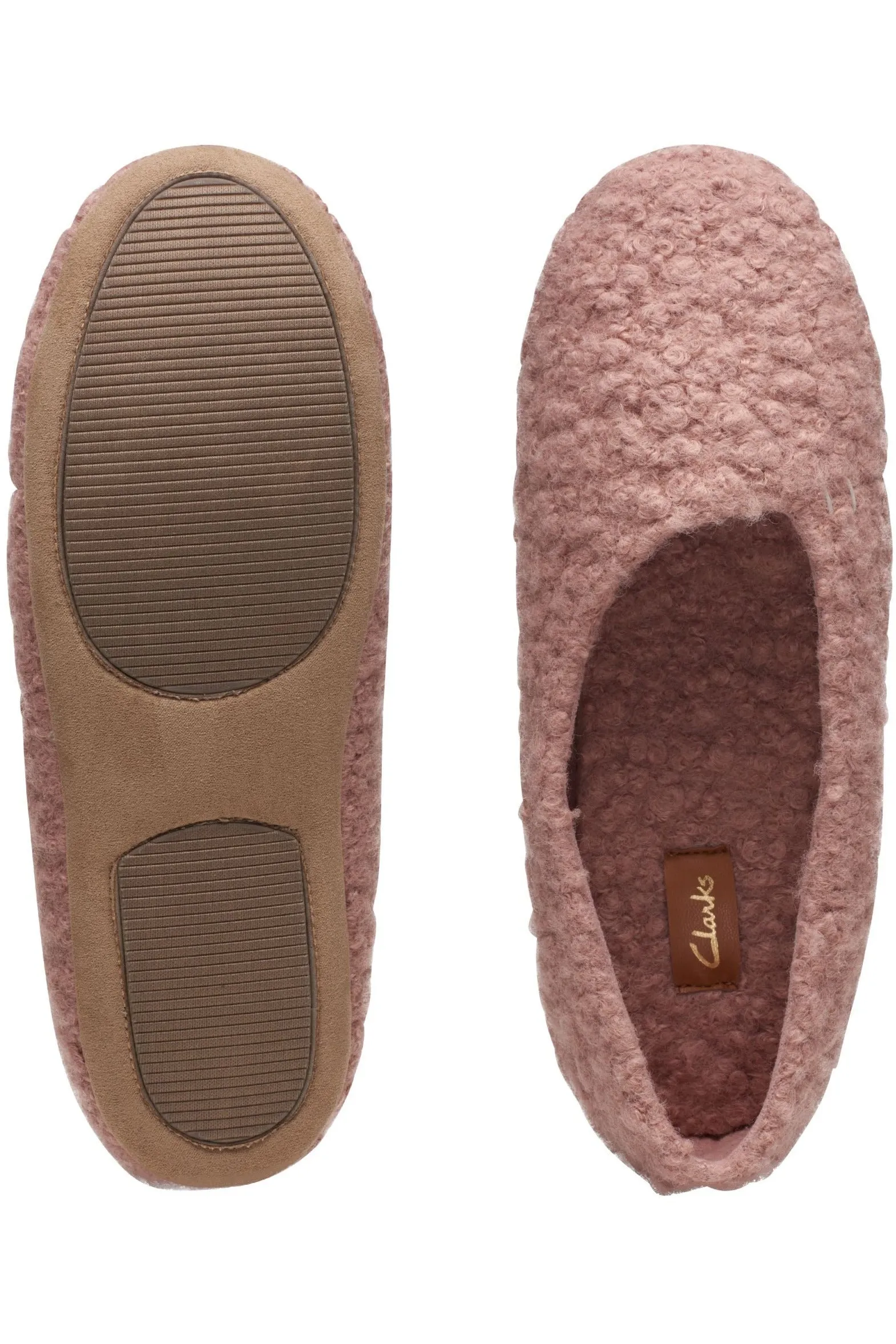 Clarks Cozily Dream dusty rose