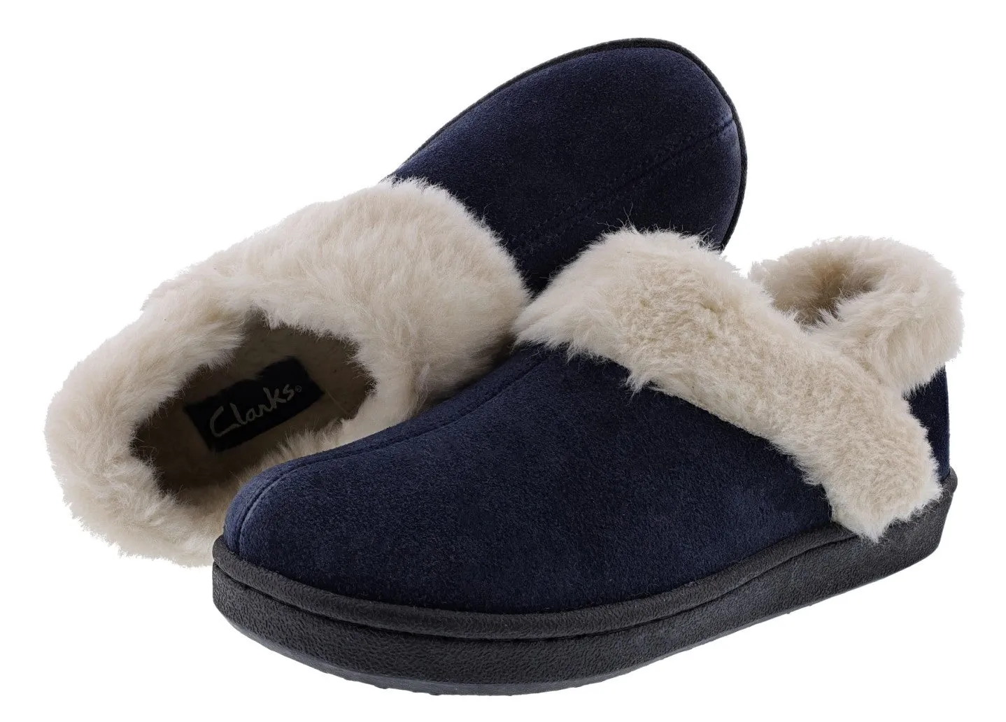 Clarks Women's Sarah Indoor & Outdoor Winter Slippers