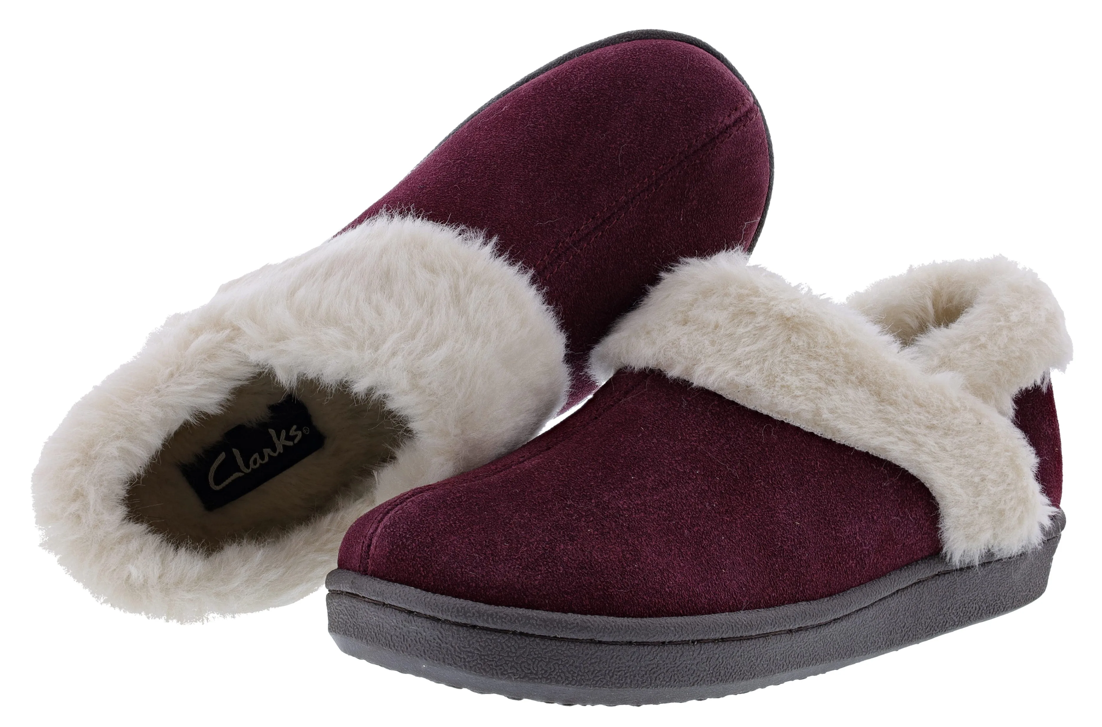 Clarks Women's Sarah Indoor & Outdoor Winter Slippers