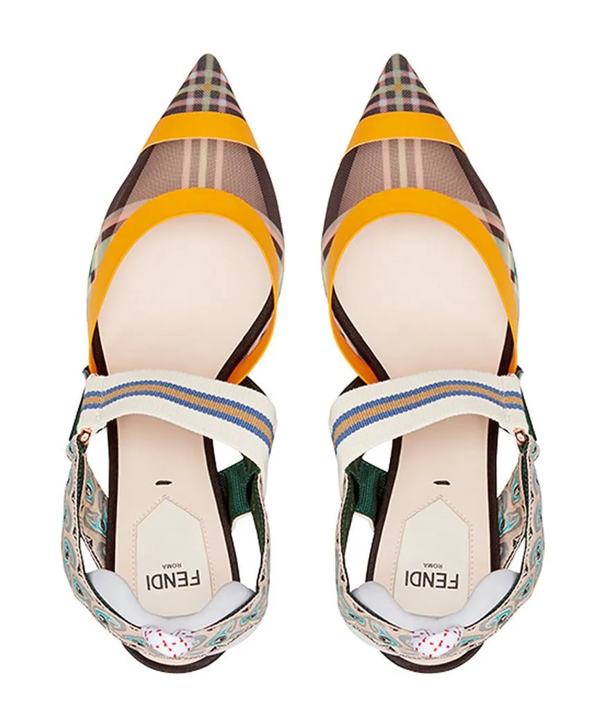 'Colibrì' Slingback Pumps, Multi Colored