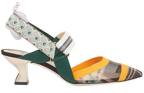 'Colibrì' Slingback Pumps, Multi Colored