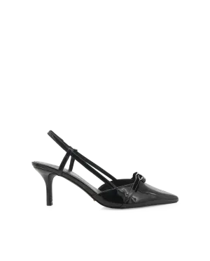 DAISY - BLACK PATENT