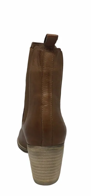 Django & Juliette Beemo Leather Boot ~ Cognac ~ Black