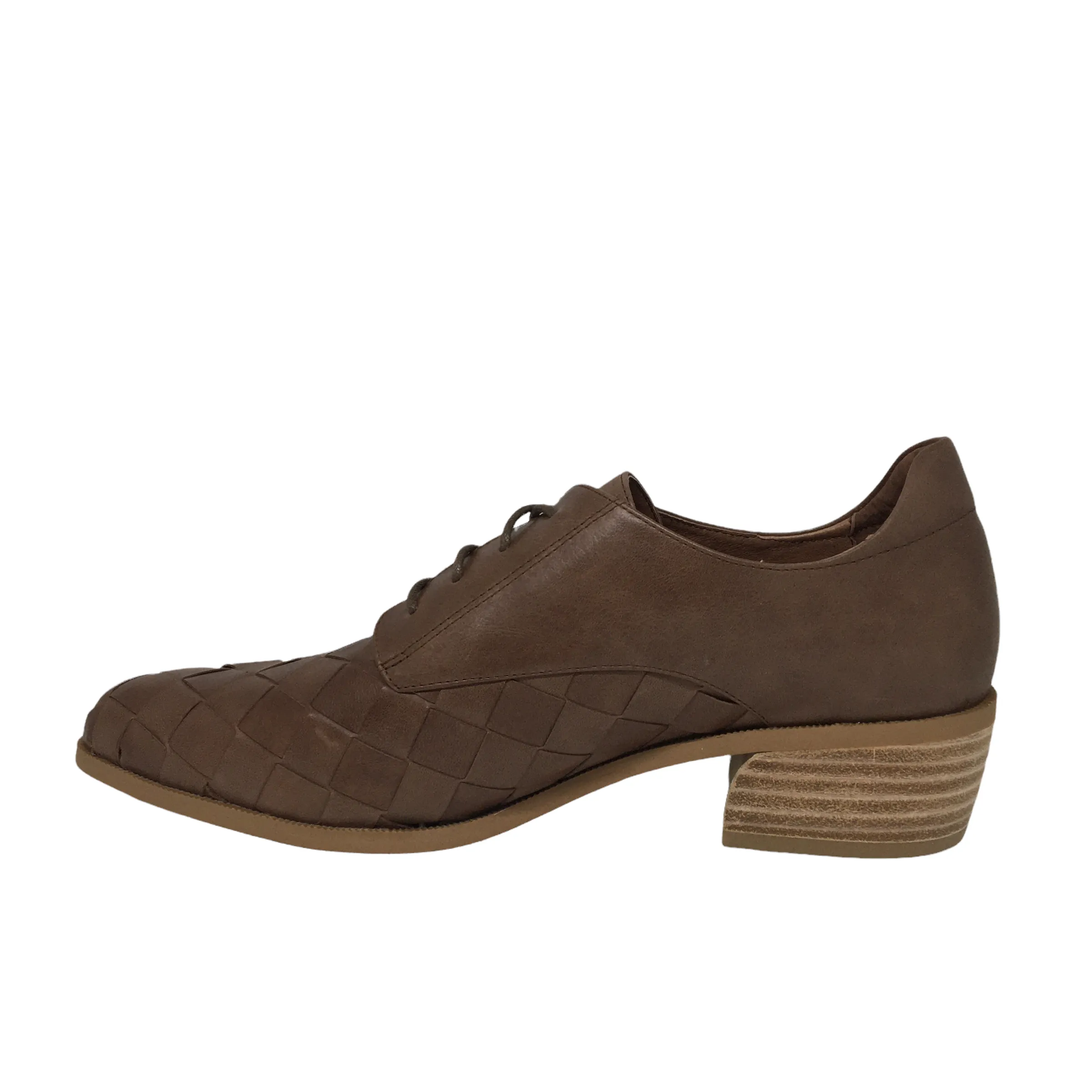 Django & Juliette Clint Leather Shoe ~ Mocca ~ Black