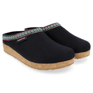 Haflinger Grizzly Clog Navy