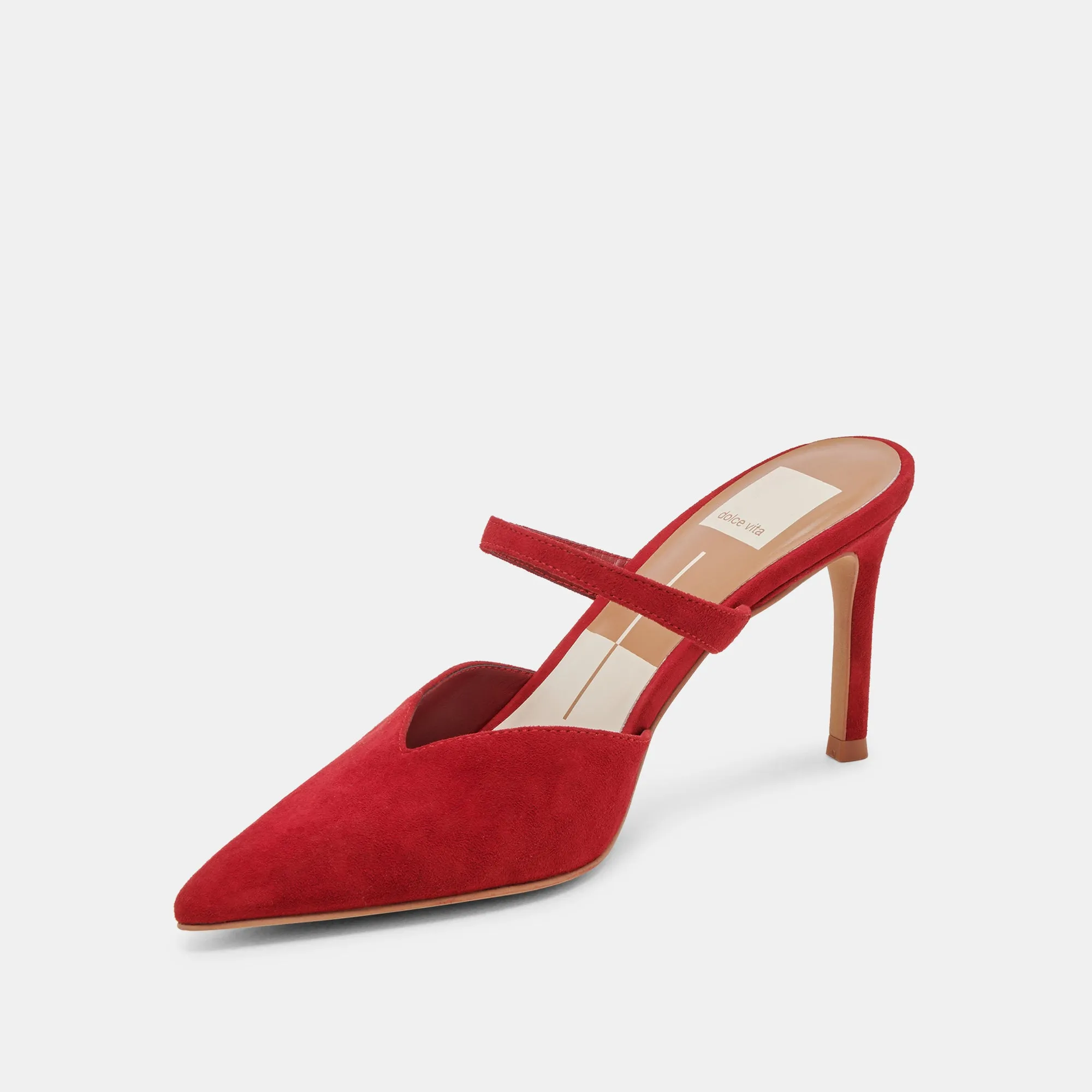 KANIKA HEELS CRIMSON SUEDE