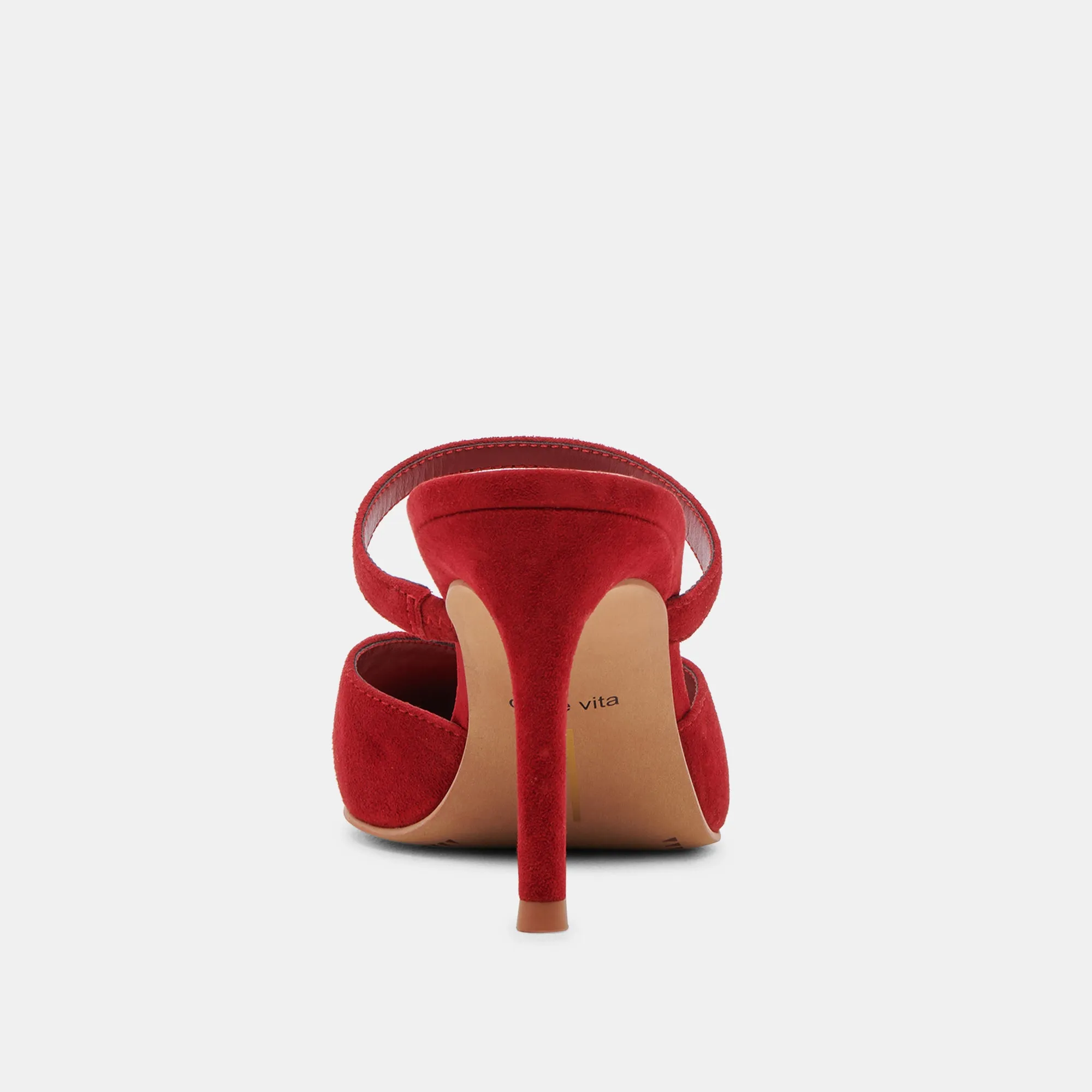 KANIKA HEELS CRIMSON SUEDE