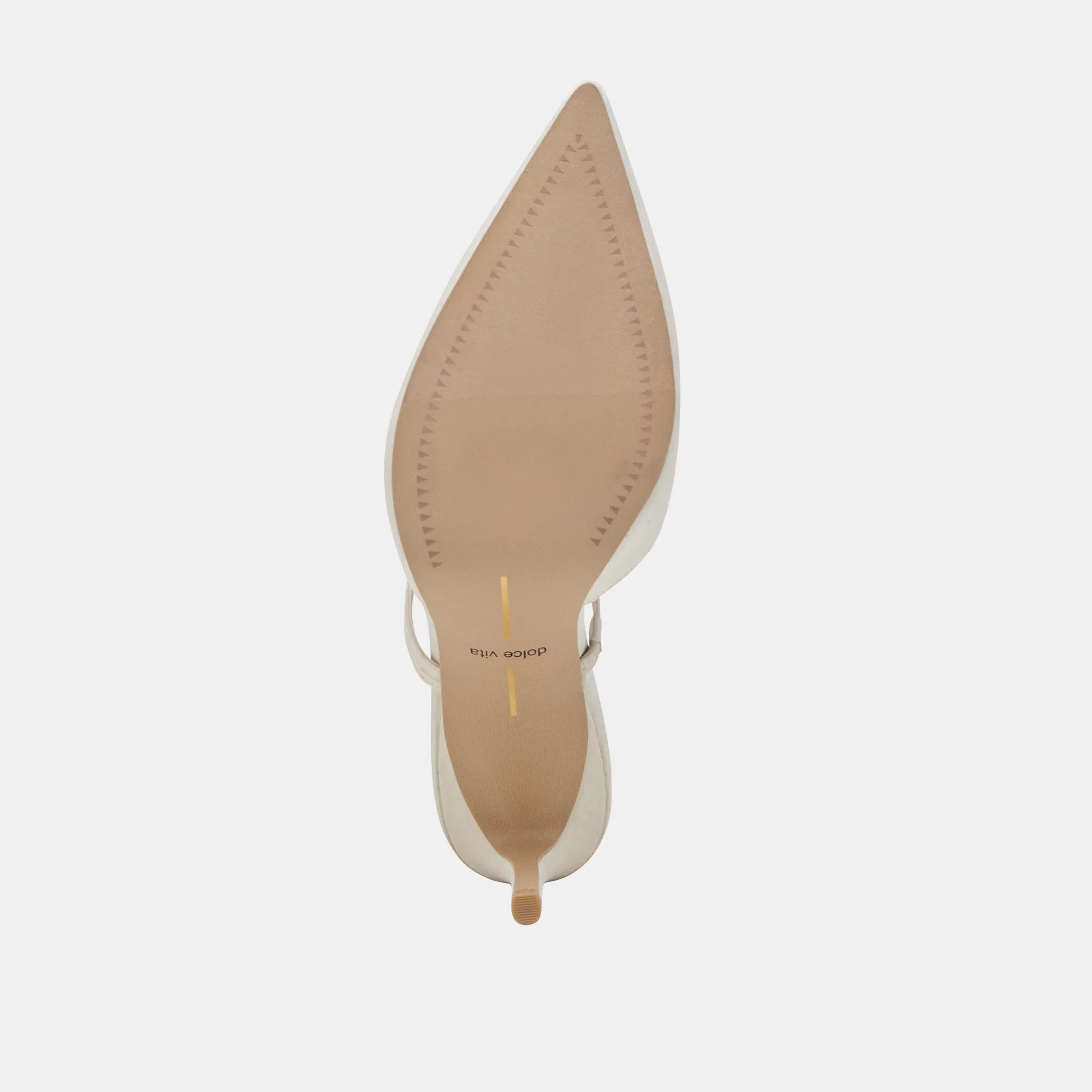 KANIKA HEELS IVORY SATIN