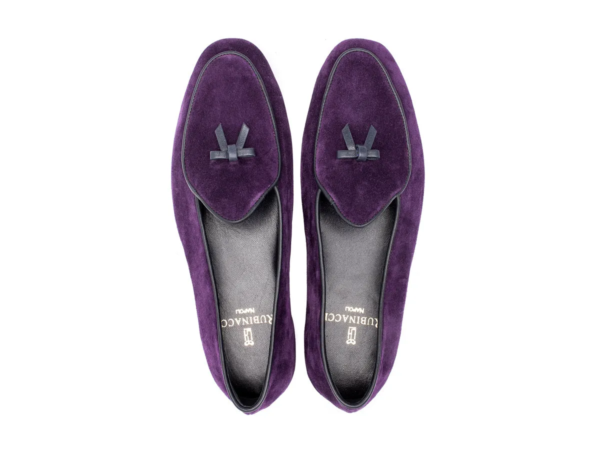 Marphy Loafer Purple Velour