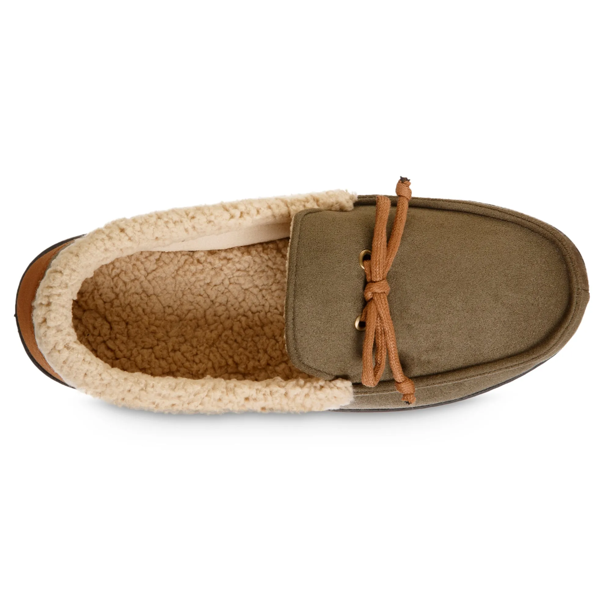 Men's Advanced Memory Foam Microsuede Vincent Moccasin Slippers