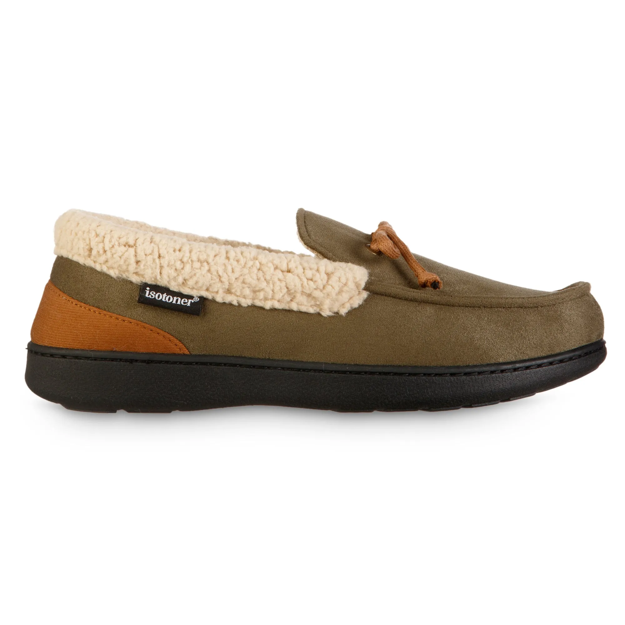 Men's Advanced Memory Foam Microsuede Vincent Moccasin Slippers