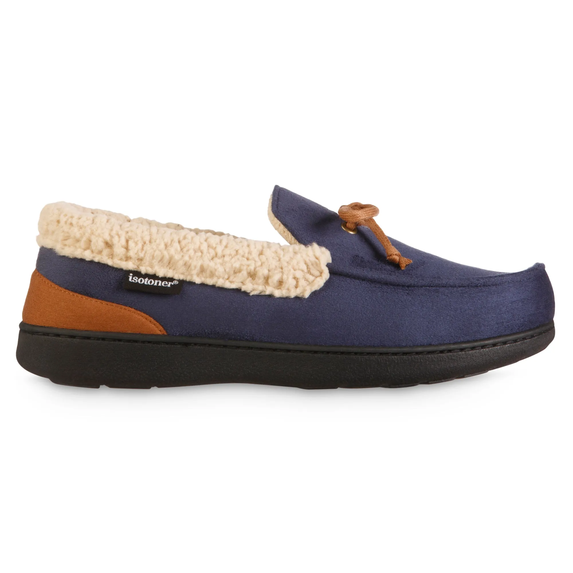 Men's Advanced Memory Foam Microsuede Vincent Moccasin Slippers