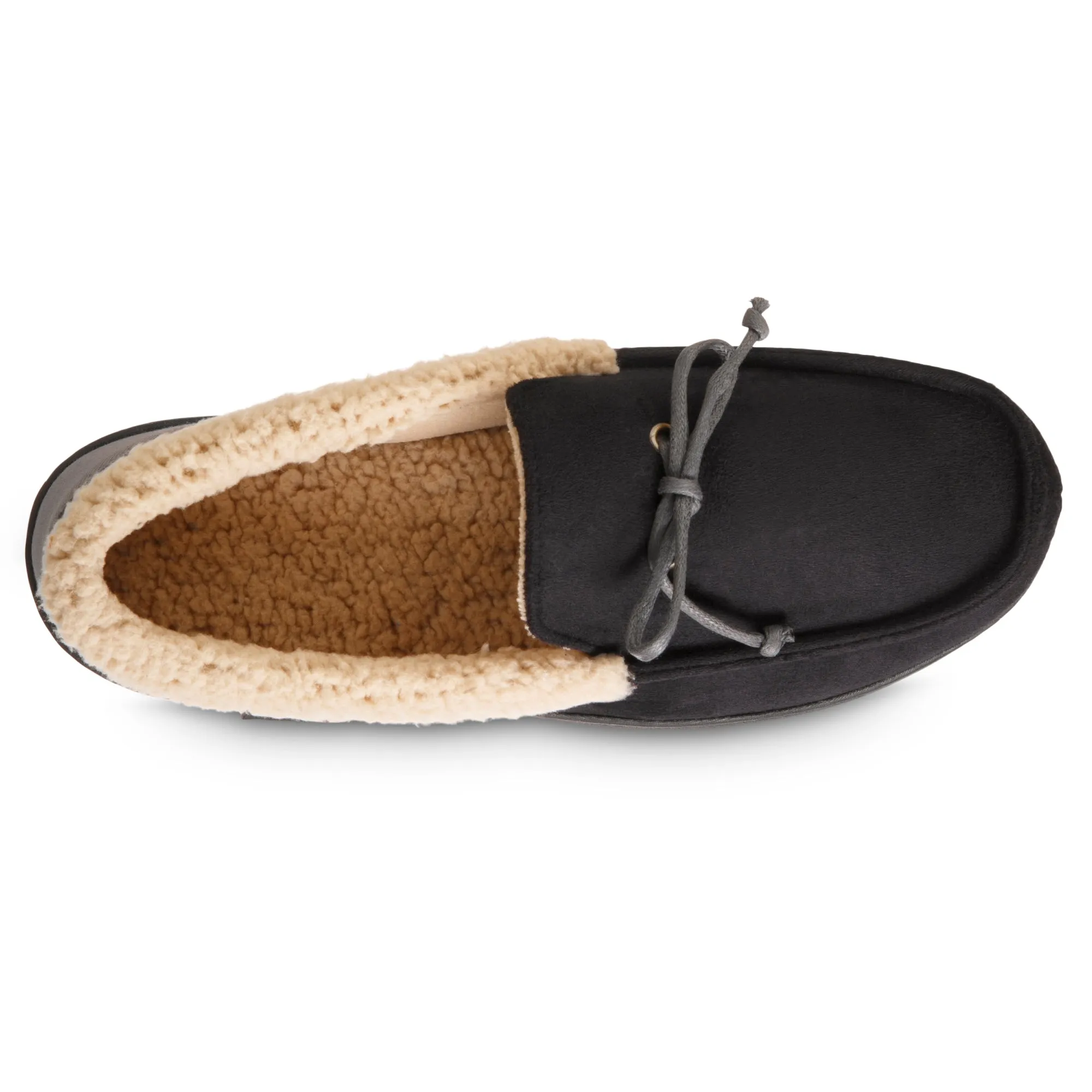 Men's Advanced Memory Foam Microsuede Vincent Moccasin Slippers