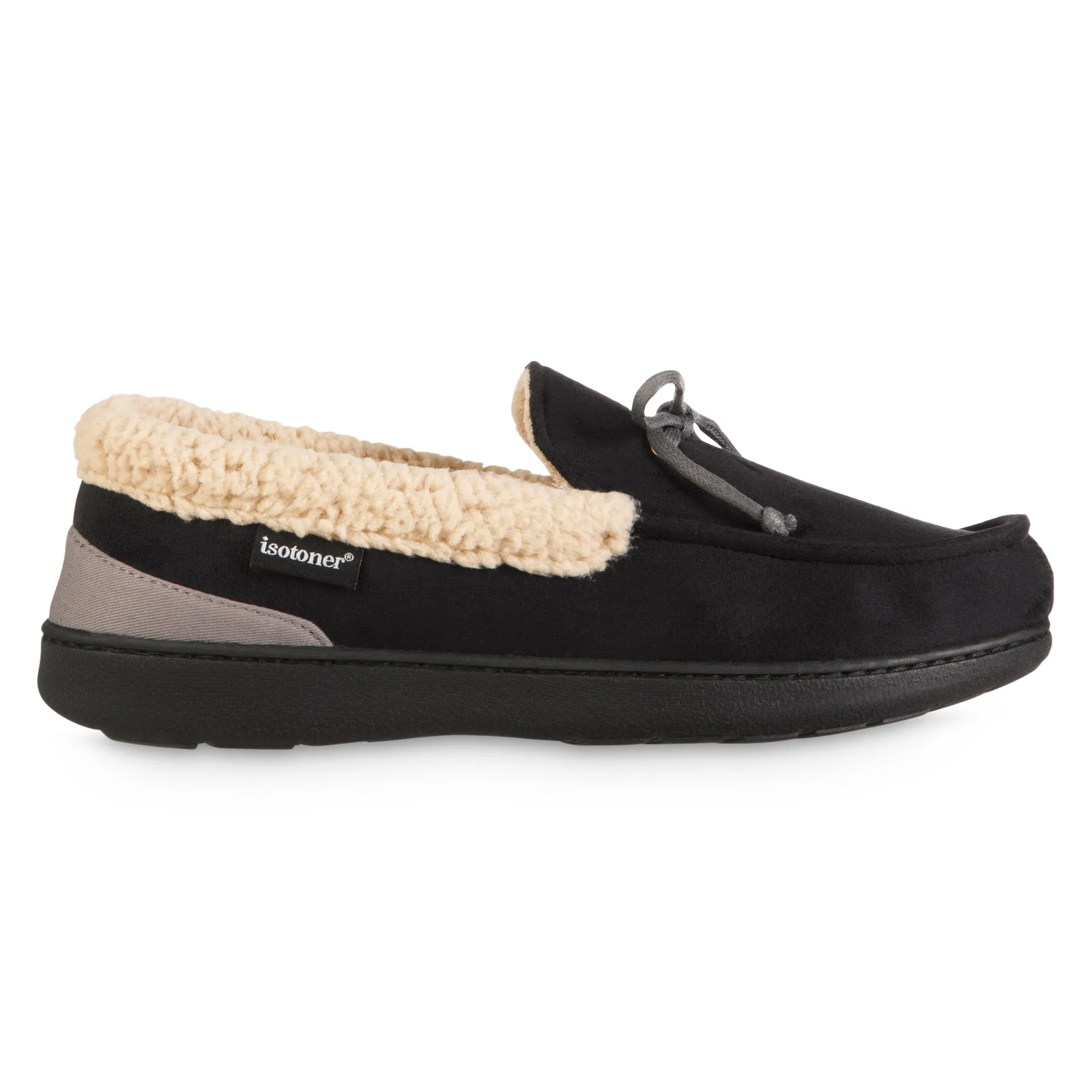 Men's Advanced Memory Foam Microsuede Vincent Moccasin Slippers