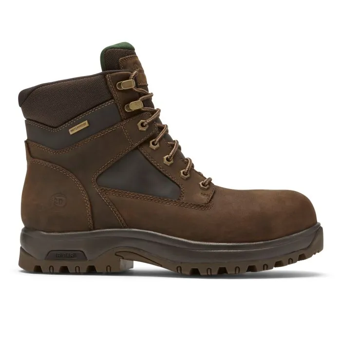 Mens Dunham 8000 Works Safety 6in in Brown