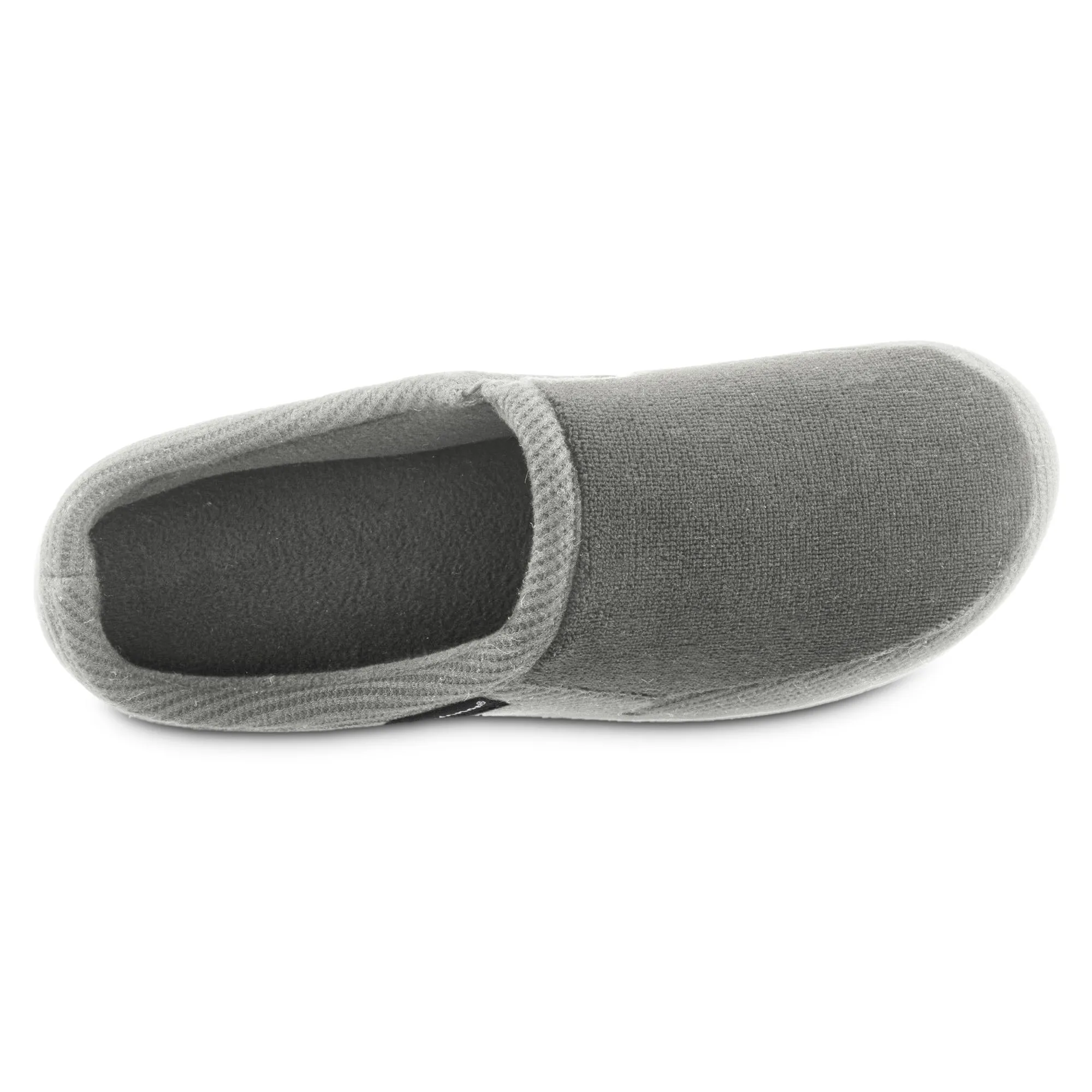 Men's Microterry and Waffle Travis Clog Slippers