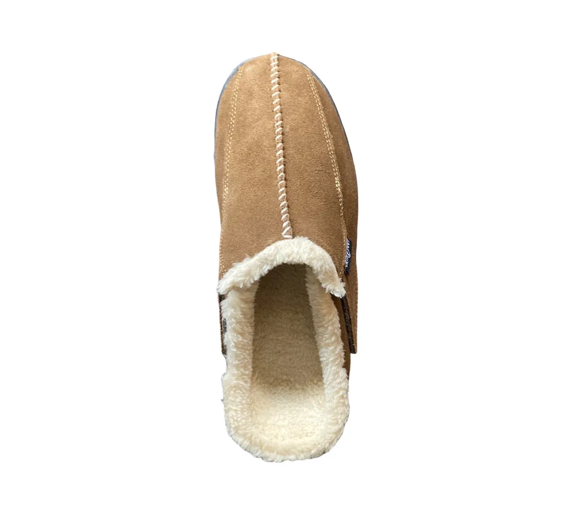 Men’s Orthofeet Tan Slipper Asheville