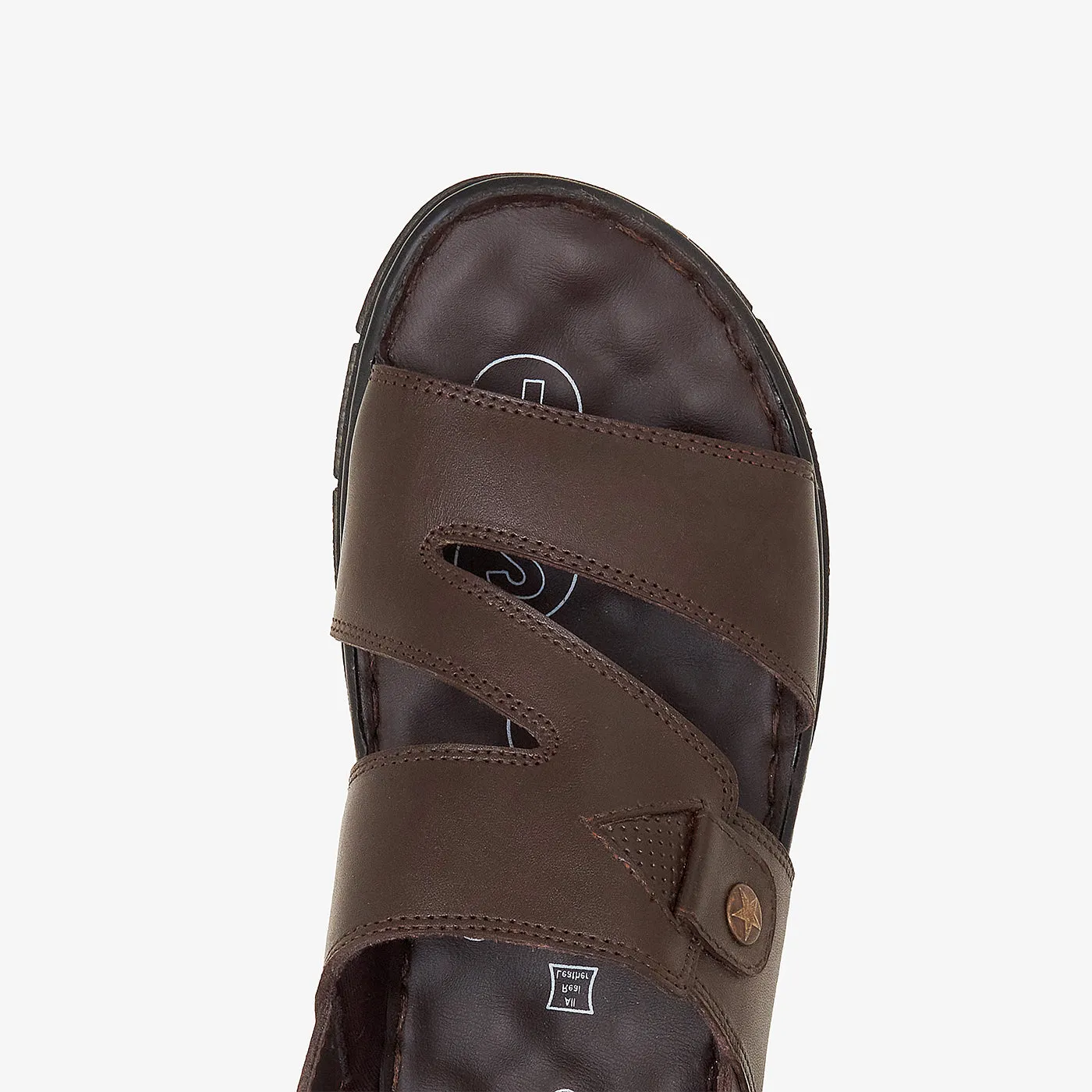 Men's Strappy Leather Sandals