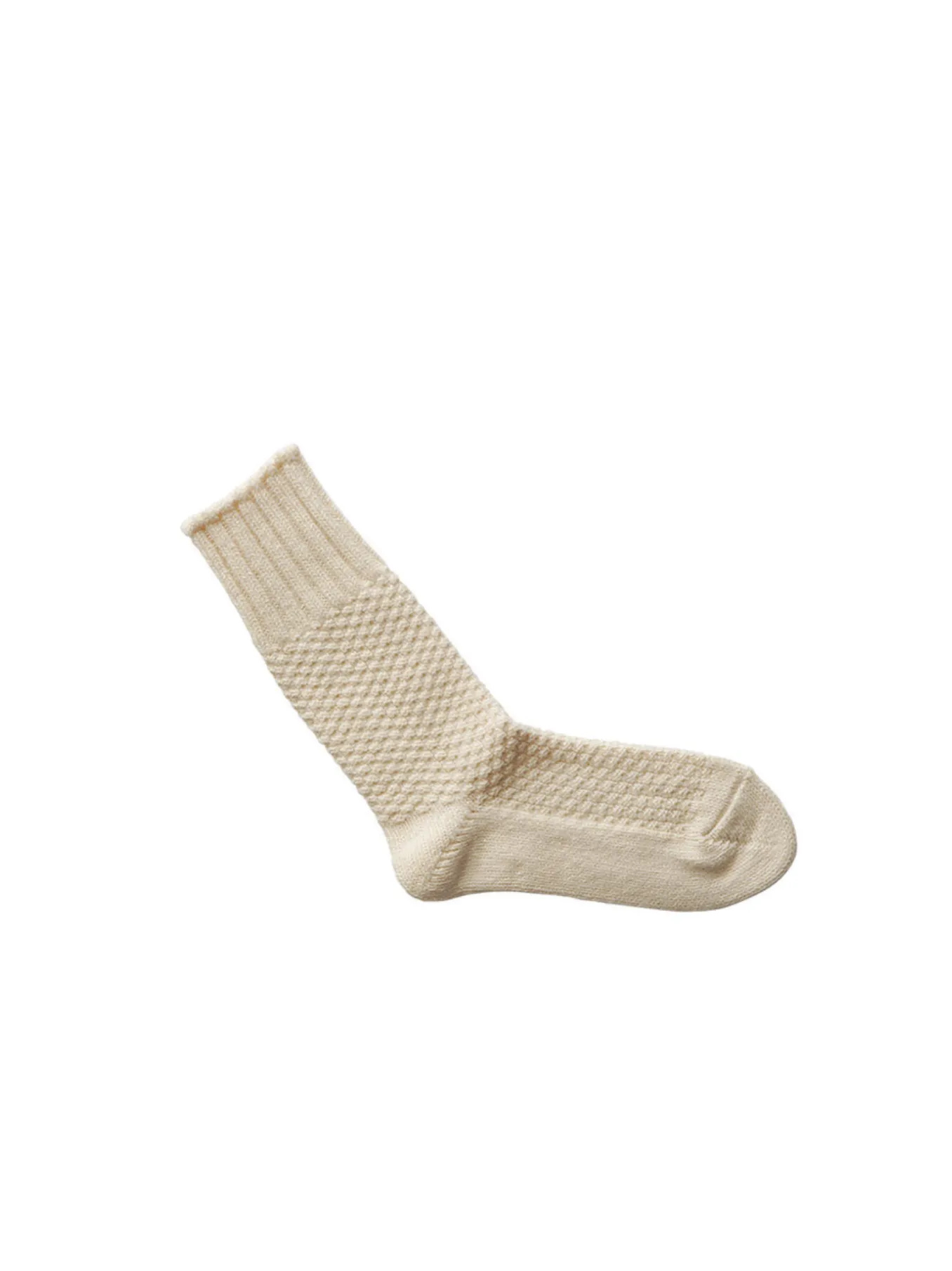 Nishiguchi Kutsushita, Boot Socks, Ivory