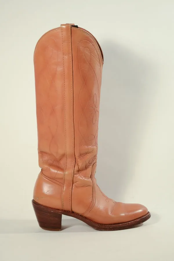 SOLD Vintage Dingo Western Riding Boots 7M