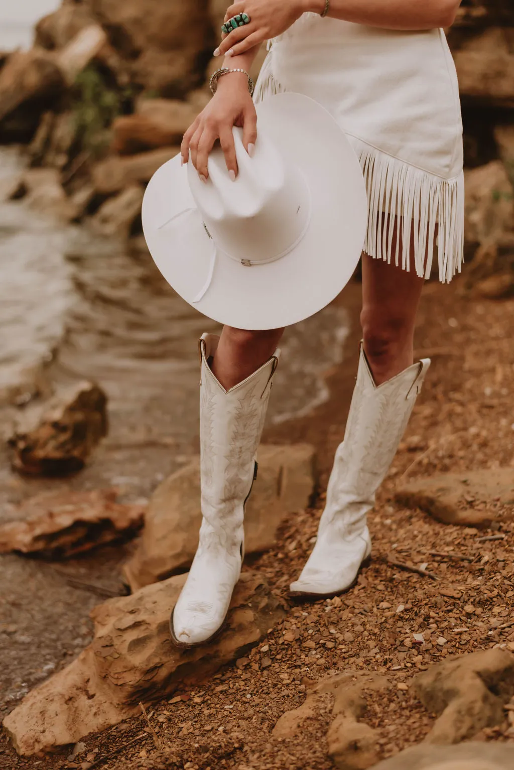 The Old Gringo Mayra Bis Boots in Beige