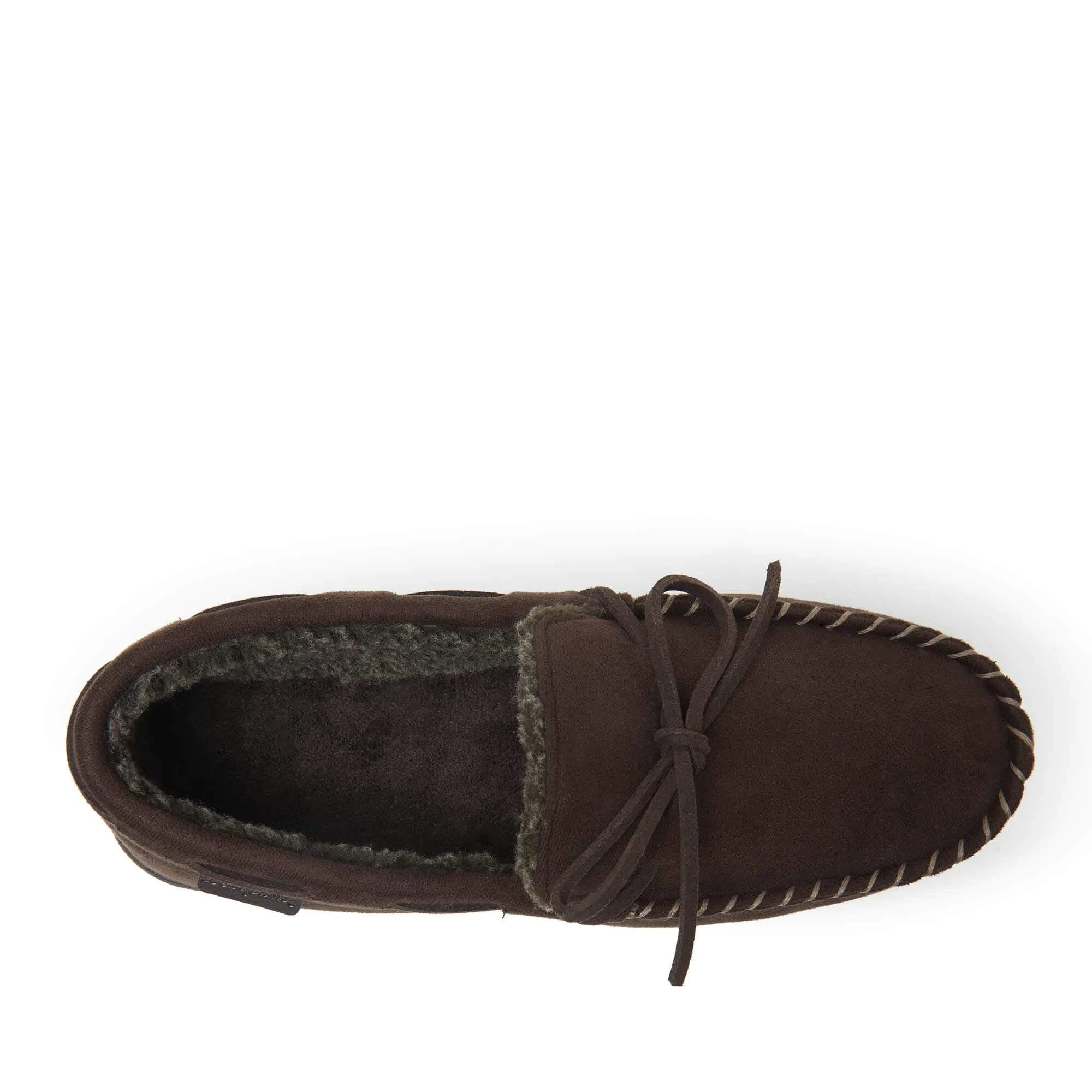 Toby Microsuede Tie Moccasin