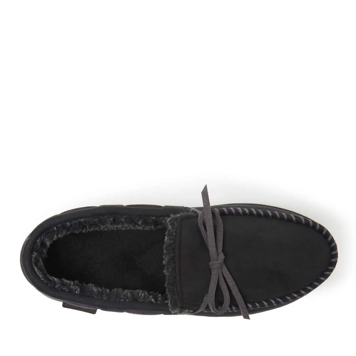 Toby Microsuede Tie Moccasin