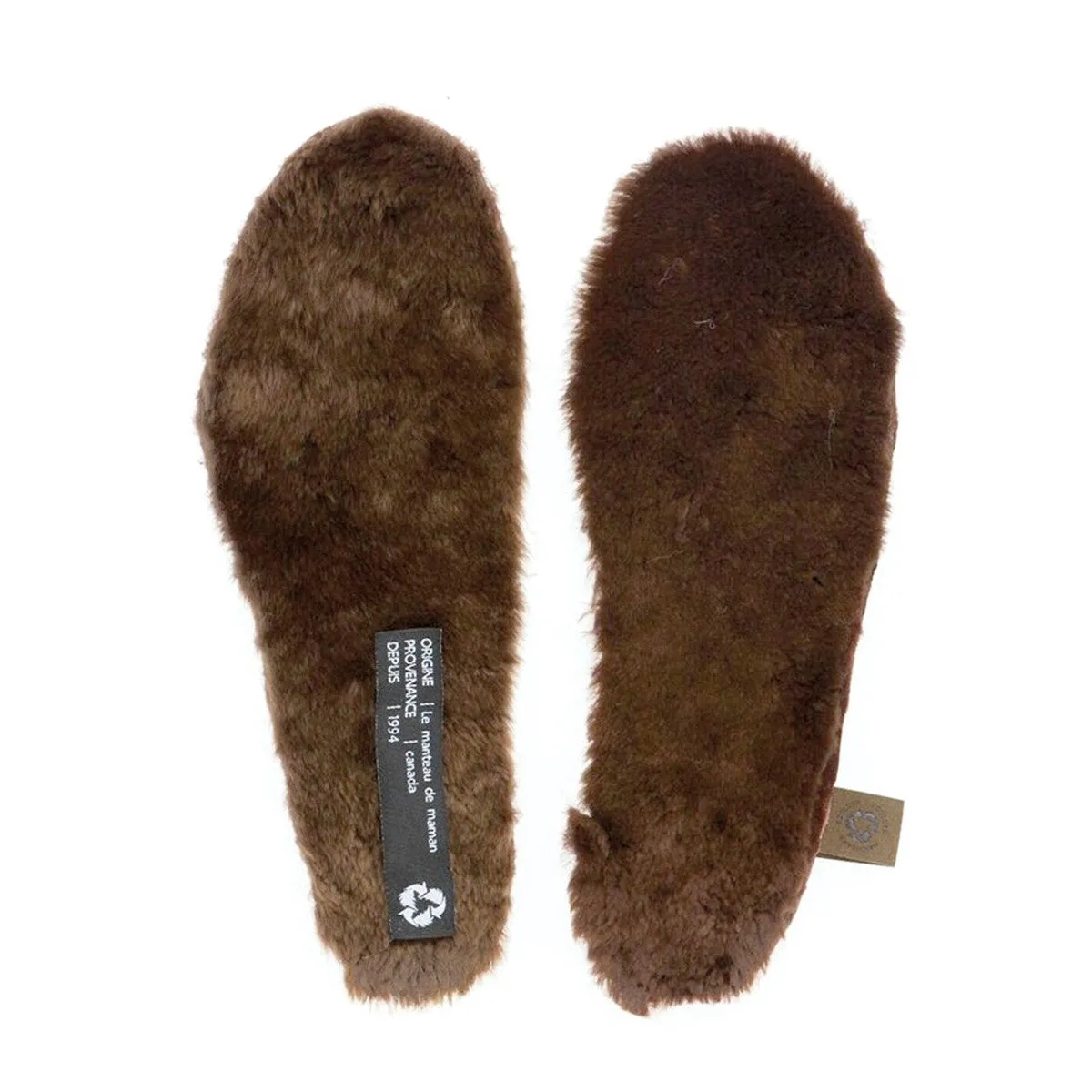 UPCYCLED FUR INSOLES - WOMEN