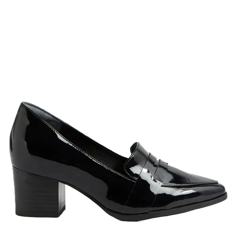 VAMITY XW - BLACK-BLACK HEEL PATENT