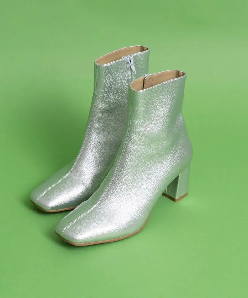 Vegan Leather Short Boots