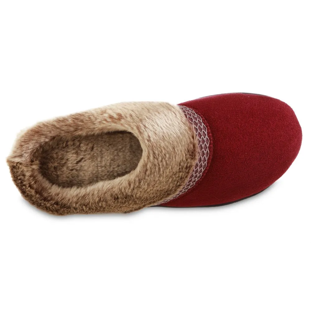 Women's Microsuede Mallory Clog Slippers With Isotoner 360° Surround Comfort™