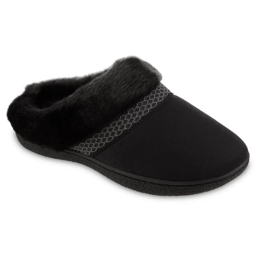 Women's Microsuede Mallory Clog Slippers With Isotoner 360° Surround Comfort™