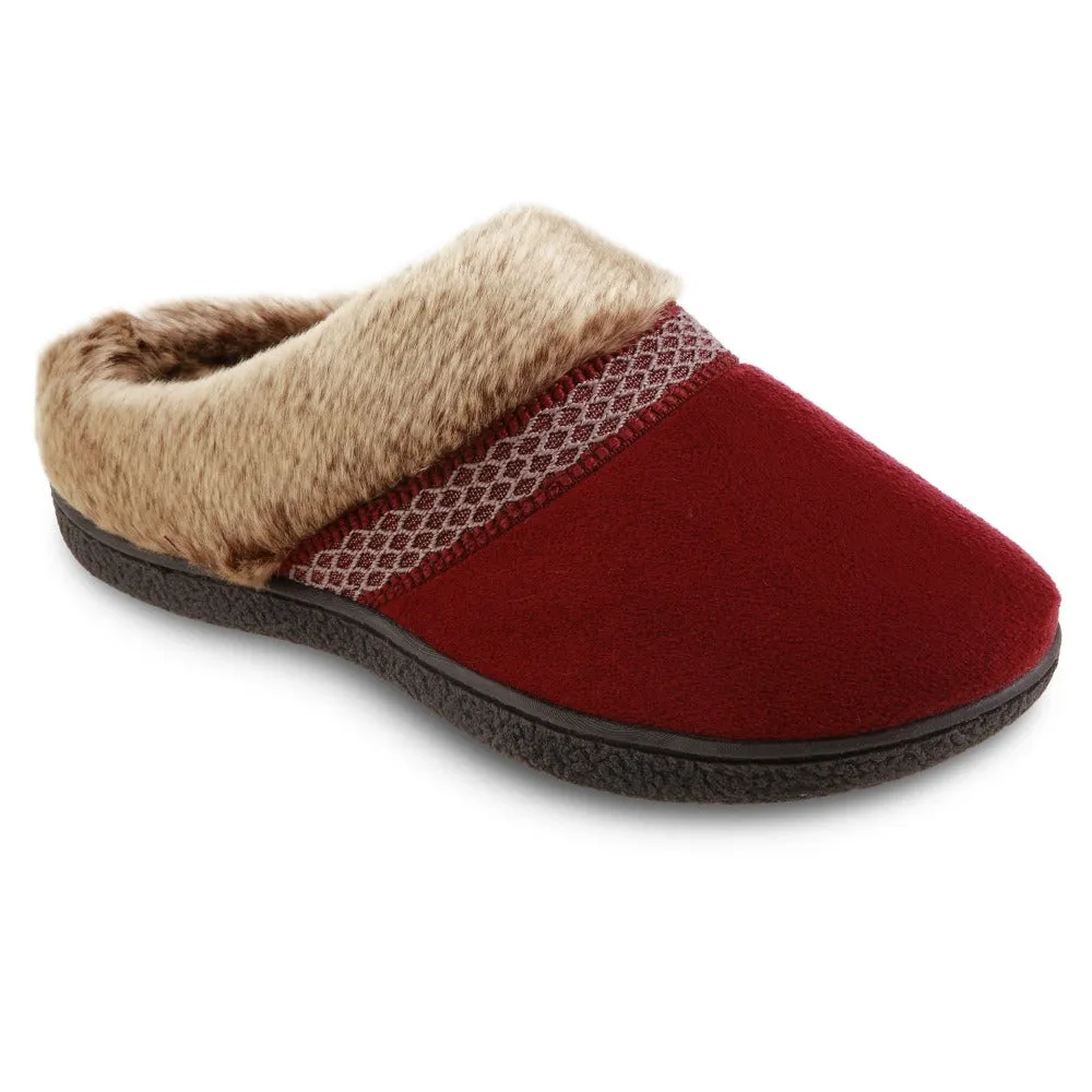 Women's Microsuede Mallory Clog Slippers With Isotoner 360° Surround Comfort™