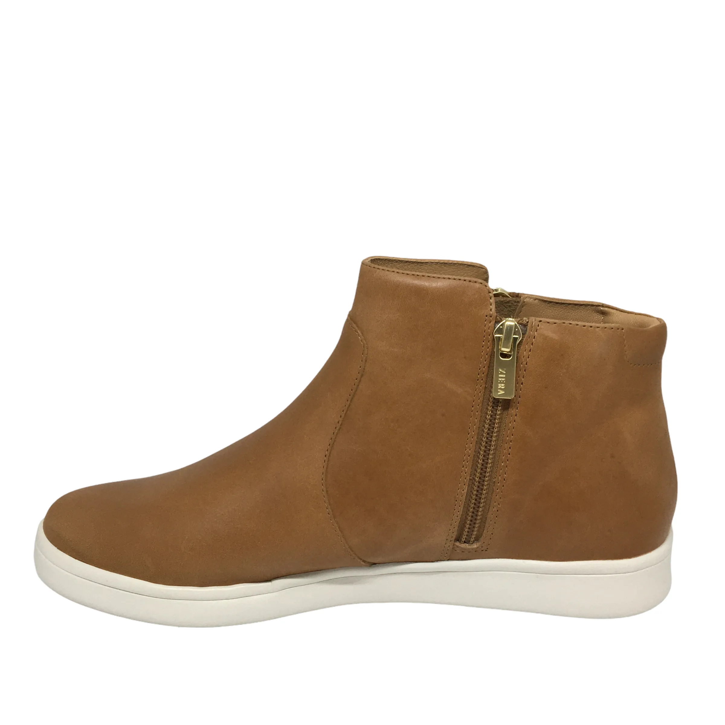 Ziera Dillan Tan Twin Zip Boot